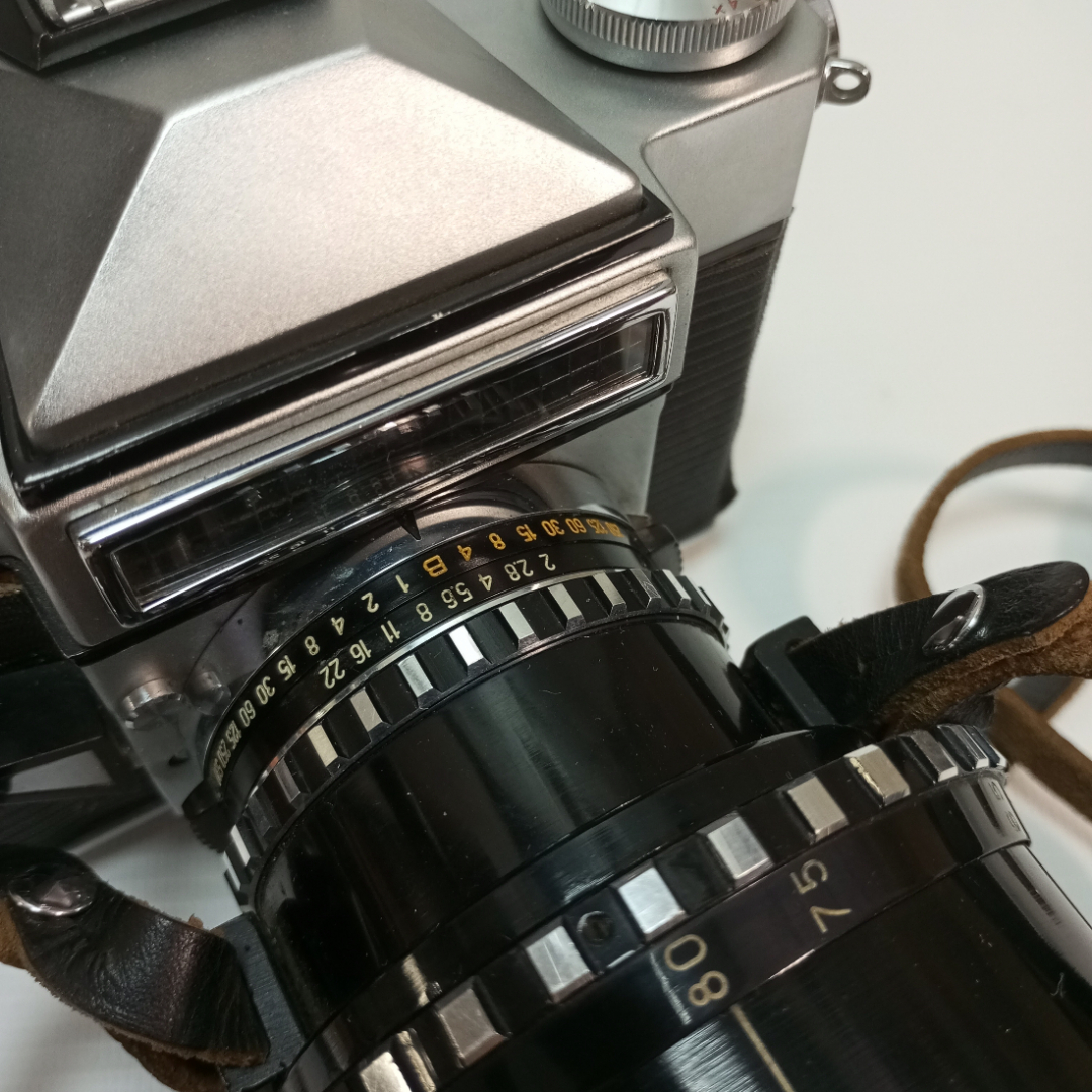 Фотоаппарат Зенит-6 в комплекте с объективом Рубин-1, в кофре с фильтрами, редкий, СССР. Картинка 17